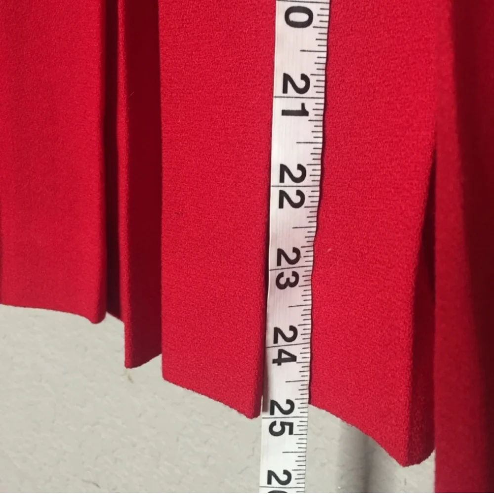 Christian Dior 80s90s Vintage Red Suit Set SZ 2